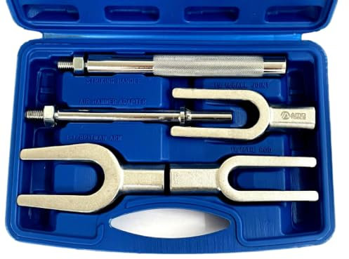 AMD TOOLS Kit de 5 pièces de fourche de démontage avec tête de barre de suspension extracteur de rotule