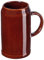KADAX Chope à bière en céramique, chope à bière en céramique, passe au lave-vaisselle, avec poignée pratique, chope en pierre pour vin, bière, vin chaud et miel liquide (1, 1000 ml)