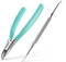 MR.GREEN Toenail Clippers Stainless Steel Ingrown Nail Cutter Thick and Hard Nails Pedicure Manicure Tools (Green+Nail Remover)
