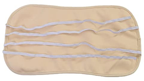 Anloximt Rizinusöl-Packung, Rizinusöl Wickel Bauch mit Band, Maschinenwaschbare Rizinusölpackung Vorteilhaft für die Schlafkompresse Rizinusölpackung