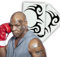 Yatatu - Ensemble de tatouages temporaires Mike Tyson - Cosplay - Carnaval - Halloween - Costume - Very Bad Trip Stu