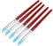 5Pcs Rubber Tip Paints, Clay Sculpture Tools, Modeling Wipe Out Tools for Clay Sculpture Pottery DIY Shaping Carving Tool,Clay Sculpture Tools,Rubber Tip Paint for Clay Sculpture