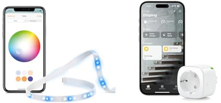 Eve Light Strip – Smarter LED-Lichtstreifen & Energy Matter – Smarte Steckdose