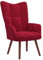 ShGaxin Relaxsessel Weinrot Samt, Fernsehsessel, Kinosessel, Lesesessel, Tv Sessel, Ohrensessel, Armsessel, Seselstuhl Wohnzimmer - 328056