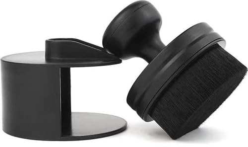 Cepillo de brillo para neumáticos, cepillo aplicador de neumáticos, cepillo para neumáticos de coche, colorete de coche, aplicador de apósito, cepillo de limpieza para detalles del coche (negro)