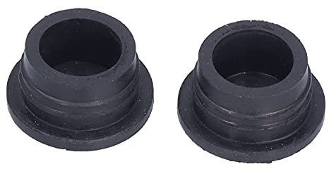 Pare-Chocs d'échelle de Piscine creusée, 2 pièces Embouts en Caoutchouc pour échelle de Piscine, Couvercle de Pied d'échelle de Piscine, Bouchon intérieur, Capuchon de Pare-Chocs