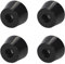 4 Piezas Pies De Goma Paragolpes para Altavoz Armario, Armarios y Muebles, D32xL24xH18mm Protectores de Suelo Antideslizantes, Ideal para Hogar y OficinaL