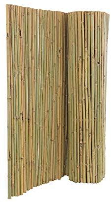 Bambusmatte Bali 120 x 300cm, mit Draht durchbohrt und extrem stabil von bambussi.com