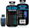 2 Sheets of Gas Bottle Level Indicator,Gas Level Indicator for Gas Bottles,Magnetic Gas Cylinder Tool Gas,Safe and Reliable,Reusable,Suitable for Butane,Propane,Liquefied Petroleum Gas Fuel Tanks