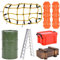 DMLENGOIN 1/10 Elastic Luggage Net Storage Box Ladder RC Car Accessory Set Fit for Traxxas