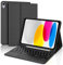 IVEOPPE Clavier iPad (A16) 11ème Génération 11 Pouces 2025/iPad 10ème Génération 10.9” 2022 avec Trackpad, Étui Clavier Touchpad AZERTY sans Fil Bluetooth pour iPad 10eme/11eme, Noir