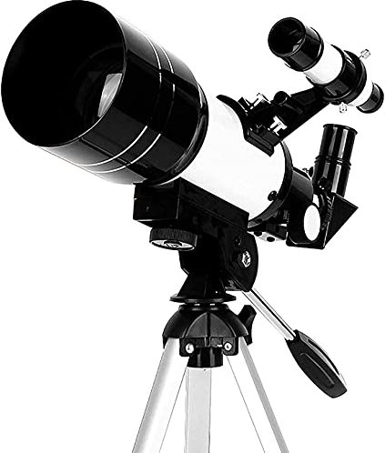Adults 70 Mm Astronomical Refractor HD Telescope Monocular, with Tripod, Star Finder Mounted on The Phone and 90 ° Diagonal