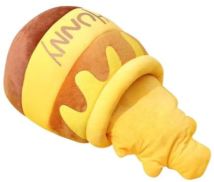 jojomis Honey Pot Shape Cat Bed for Indoor Cats Soft Washable Comfortable Warm Nest Sleeping Bed Cave Kennel House Pet Bed