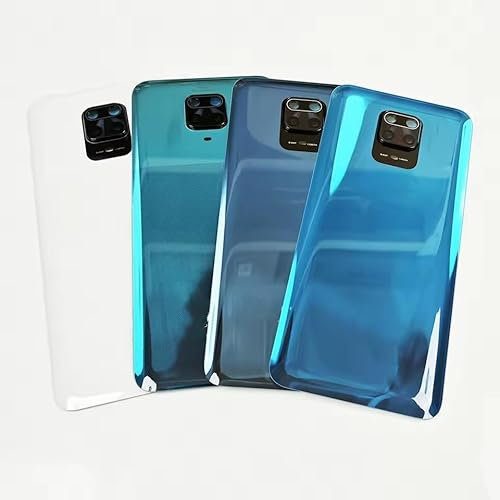 Vitre arrière compatible avec Xiaomi Redmi Note 9 Pro Max modèle M2003J6B2G - Couvercle arrière de batterie - Pièce de rechange (Vert)