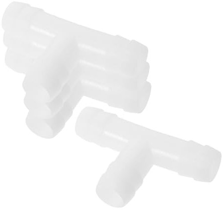 SHINEOFI Adattatore Per Tubo Di Scarico Condizionatore D'aria a Tre Vie 4 Pezzi, Connettore Per Scarico Condensa Unità Esterna, Raccordo Resistente Alle Intemperie Per Impianto Aria Condizionata