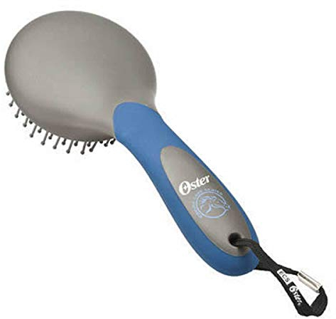 Oster Mähnen- und Schweifbürste für Pferde, blau, 1 Stück (1er Pack)