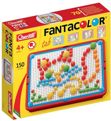 QuercettI - Fantacolor Portable - Steckspielzeug - Mosaike