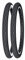 MICHELIN Cubierta, Rennradreifen City'J, 37-440 (500A Confort), Schwarz/Weiãÿ, FA003466038, Blanco, 500 A