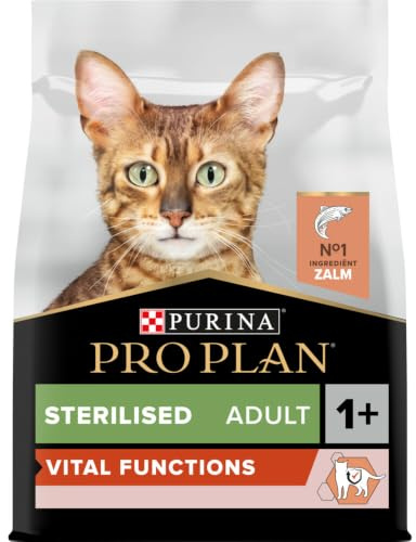 PRO PLAN Sterilised Vital Functions Salmon Adult Dry Cat Food 3kg