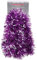 Christmas Concepts® 3m / 9.8ft Chunky/Fine Christmas Tinsel - Christmas Decoration Tinsel (Purple & Silver)