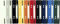 EXCACOMPTA Heftstreifen Premium/426006B, hellblau, Inh. 25