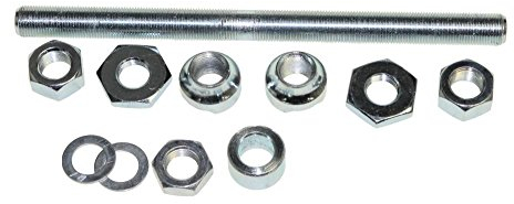 Hinterrad Achse komplett,Radachse inkl. Muttern für Hercules Prima 2, 3, 4, 5, 6, S, M