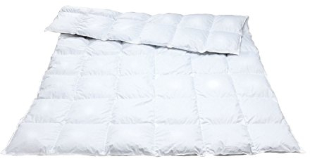 Traumina Eiderdaune Einziehdecke - Wärmeklasse 2 155x220 weiß