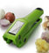 Simposh Garlic Press - Green Mincer/Crusher/Peeler. Easy to Use & Clean Removable Stainless Steel Press Plate. Efficient-No Need to Peel Garlic. Less Effort-Patented Easy Squeeze Mechanism. Ergonomic