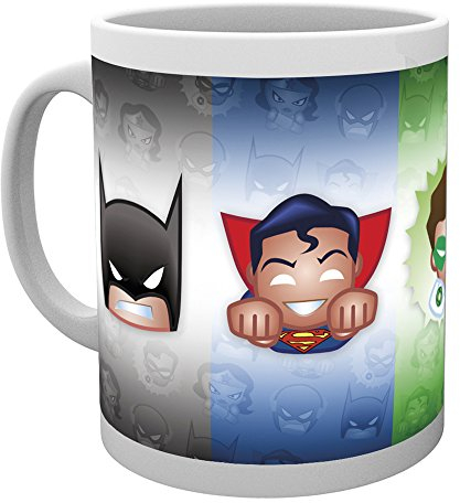 GB eye DC Comics Justice League Emoji Mug