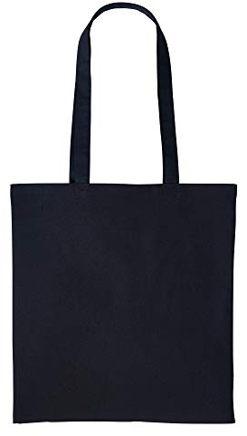 Universal Textiles Einkaufstasche/Henkeltasche (Einheitsgröße) (Schwarz)