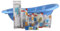 Baby Set/Starterset für Babys / 7 teiliges Set für Neugeborene/Geschenkset mit Babybadewanne, Fieberthermometer, Flaschenbürsten, Trinkflaschen, Haarbürste, Schnuller (Junge)