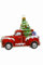 Hamburger Weihnachtskontor - Christbaumschmuck aus Glas - LKW mit Weihnachtsbaum