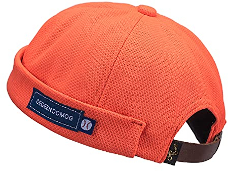 CLAPE Docker Leon Harbour Hat Commando Watch Cap Breathable Mesh Design Retro Brimless Beanie Hat Unisex