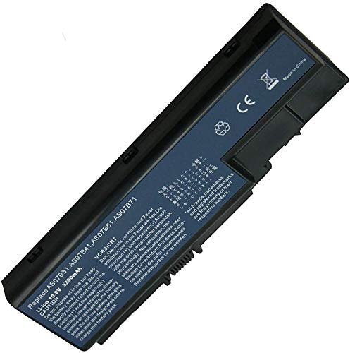 WYGUO AS07B31 AS07B41 AS07B51 AS07B61 AS07B71 AS07B32 AS07B42 AS07B52 AS07B72 Laptop-Akku-Ersatz für Acer Aspire 7520 5720 5520 5310 7720 5315 5920 Gateway MD2614u MD7818u MD2601u(10.8V 5200mah)