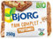 BJORG - Pain Complet Protéines Bio - Aux Céréales Complètes - Source de Fer, Magnésium, Fibres - Prétranché - 250 g