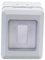 Pro Elec PEL00888 1-Gang 2-Way Weatherproof Switch, IP55