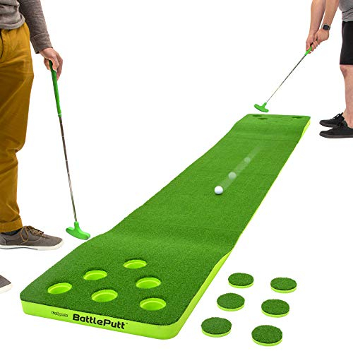 GoSports Unisex-Adult GOLF-BATTLEPUTT-01 Golf Putting Game, One Size