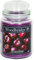 Woodbridge Große Duftkerze im Glas mit Deckel | Black Cherries | Duftkerze Kirsche | Kerzen lange Brenndauer | Raumduft für Zuhause | Kerze 2 Docht