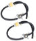 HURI Lot de 2 Filtres à carburant + Universel Robinet d'essence 6mm pour cyclomoteur, mobylette, moto et quad avec fonction de fermeture 50cc 70cc 90cc 110cc 125cc 150cc ATV