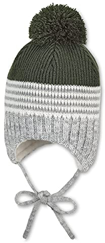 Sterntaler Baby - Jungen Strickmütze Strickmütze, Dunkelgrün, 41