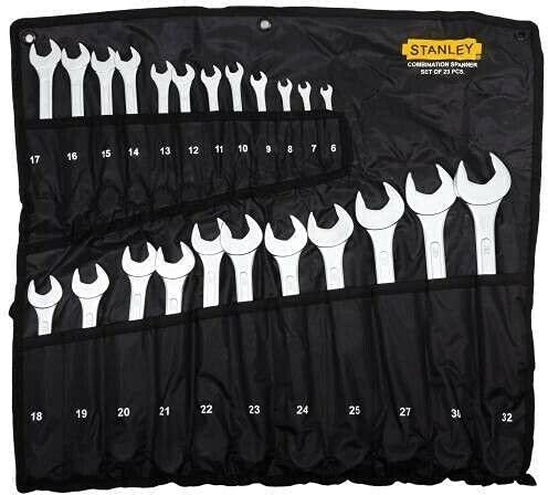 AEspares Stanley 23 Pieces Combination Spanner Set 70-965E