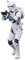 HASBRO Star Wars Black Series figurine SCAR Trooper Mic 15 cm