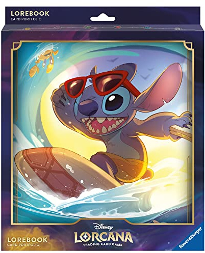 Ravensburger Disney Lorcana TCG Trading Cards for Adults and Kids Age 8 Years Up - Card Portfolio Stitch