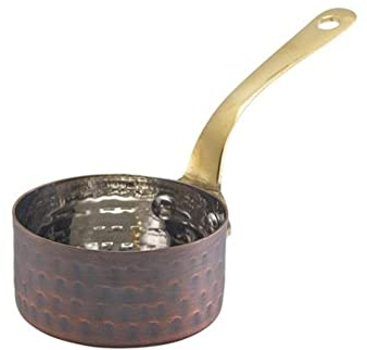 GenWare Antique Copper Mini Sauce Pan 7 x 3.75cm - Single