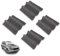 WOKICOR Nano Sparkle Tuch Auto Kratzer 4 Stück, Nano Sparkle Tuch Nano Magic Tuch Auto Kratzer Entfernen Mehrzweck Car Scratch Remover für Reparatur von leichten Kratzfarben, Lackpflege, Autoreinigung