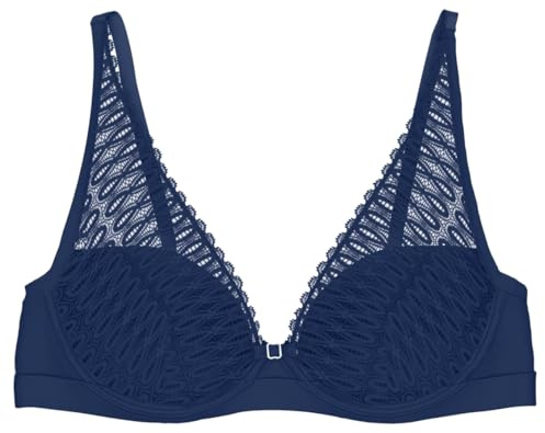Triumph Women's Aura Spotlight T Wp Bra, Deep Water, 38D