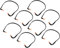 LALAFINA 8pezzi Tappi Per Orecchie Banded Silicone Auricolari Antirumore Per Ductile Riduzione Del
