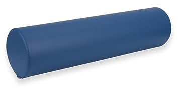 Habys Lagerungsrolle, Lagerungskissen, Knierolle für Massageliege, Fitnessrolle, Lagerungskissen für Massage und Therapie, MDR-Zertifizieriung (15x60, blau)