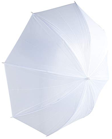 Durchscheinender Weicher Regenschirm, 147,7 X 15,2 X 15,2 cm, 83,8 cm, Durchscheinend, weiß, Weicher Regenschirm Fotografie, Studio, Blitzlicht-Diffusor, Softlight