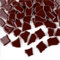BTMIEY Unregelmäßige Keramik-Mosaikfliesen, 500 g, 2–4 cm, Mosaiksteine für DIY-Mosaikherstellung, Handwerk, Hobby, Kunst, Heimdekoration (Kaffee)